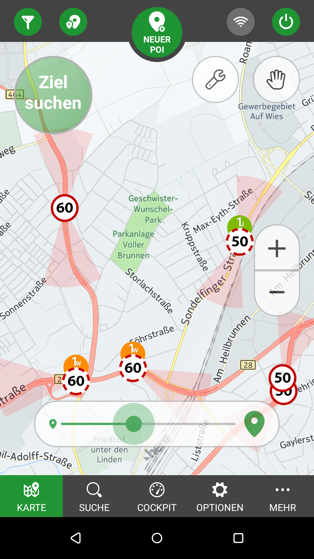 POIbase PRO+ Navi Android App - Apps